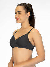 Load image into Gallery viewer, Sonari Padded Wirefree Full Coverage Everyday Bra with Adjustable Straps and Hook & Eye Closure – LENNON