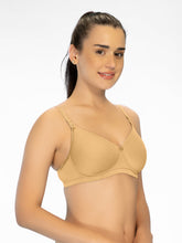 Load image into Gallery viewer, Sonari Padded Wirefree Full Coverage Everyday Bra with Adjustable Straps and Hook & Eye Closure – LENNON