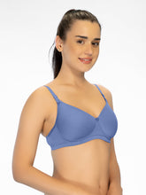 Load image into Gallery viewer, Sonari Padded Wirefree Full Coverage Everyday Bra with Adjustable Straps and Hook & Eye Closure – LENNON