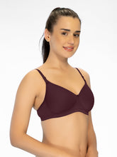 Load image into Gallery viewer, Sonari Padded Wirefree Full Coverage Everyday Bra with Adjustable Straps and Hook & Eye Closure – LENNON