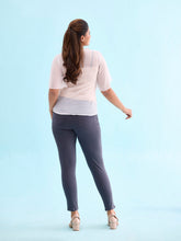 Load image into Gallery viewer, Go Colors Dark Jean Cotton Polyester Super Stretch Jeggings