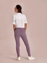 Load image into Gallery viewer, Go Colors Dusty Voilet Cotton Polyester Super Stretch Jeggings