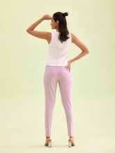 Load image into Gallery viewer, Go Colors Lavender Cotton Polyester Super Stretch Jeggings