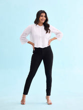 Load image into Gallery viewer, Go Colors Black Denim Skinny Jeans