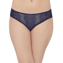 Load image into Gallery viewer, Wacoal Mysa Mid Waist Medium Coverage Everyday Wear Hipster Panty - Navy Blue LP4035