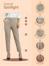 Load image into Gallery viewer, Go Colors Black Smart Fit Pant