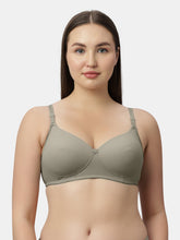 Load image into Gallery viewer, Sonari Lightly Padded Medium Coverage Nylon Spandex Fashion Lace Bra | Wire Free Removable Straps - SMT012