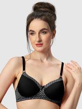 Load image into Gallery viewer, Sonari Lightly Padded Full Coverage Seamless Nylon T-Shirt Bra with Adjustable Straps – CHARMIS