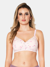 Load image into Gallery viewer, Sonari Lightly Padded Lenzing Modal Wirefree Medium Coverage T-Shirt Bra with Adjustable Straps – MADELINE