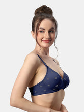 Load image into Gallery viewer, Sonari Thickly Padded Medium Coverage Polyester Bra with Detachable Straps and V-Neck – SMT010