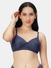 Load image into Gallery viewer, Sonari Padded Medium Coverage Cotton Polyester Wirefree T-Shirt Bra with Adjustable Straps – 007