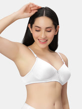 Load image into Gallery viewer, Sonari Padded Medium Coverage Cotton Polyester Wirefree T-Shirt Bra with Adjustable Straps – 007