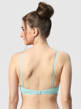 Load image into Gallery viewer, Sonari Lightly Padded Wirefree Printed Cotton Medium Coverage Bra with Detachable Straps – MELODY