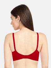 Load image into Gallery viewer, Sonari Non Padded Full Coverage Wirefree Cotton Everyday Bra with Seamed Cups and Adjustable Straps – LOREAL
