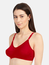 Load image into Gallery viewer, Sonari Non Padded Full Coverage Wirefree Cotton Everyday Bra with Seamed Cups and Adjustable Straps – LOREAL