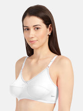Load image into Gallery viewer, Sonari Non Padded Full Coverage Wirefree Cotton Everyday Bra with Seamed Cups and Adjustable Straps – LOREAL