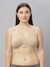 Load image into Gallery viewer, Sonari Non-Padded Wirefree Full Coverage Nursing Bra with Hook Feeding Opening – MAMMA