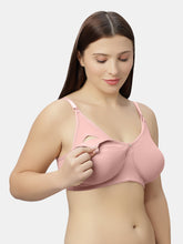 Load image into Gallery viewer, Sonari Non-Padded Wirefree Full Coverage Nursing Bra with Hook Feeding Opening – MAMMA