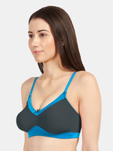 Load image into Gallery viewer, Sonari Non-Padded Wirefree Nylon Spandex T-Shirt Bra with Dual Layer Cups – SMT004