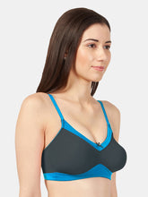 Load image into Gallery viewer, Sonari Non-Padded Wirefree Nylon Spandex T-Shirt Bra with Dual Layer Cups – SMT004