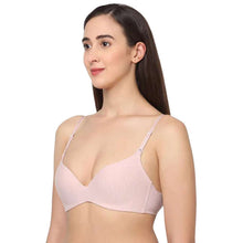 Load image into Gallery viewer, Wacoal Synchro Padded Non-Wired 3/4th Cup Everyday Wear T-Shirt Bra - Beige MB4016