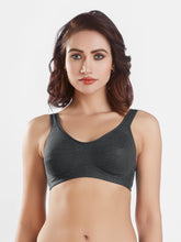 Load image into Gallery viewer, Sonari Non-Padded Wirefree Cotton-Polyester Full-Coverage Everyday Minimizer Bra with Adjustable Straps – MINIMIZER