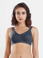 Load image into Gallery viewer, Sonari Non-Padded Wirefree Cotton-Polyester Full-Coverage Everyday Minimizer Bra with Adjustable Straps – MINIMIZER