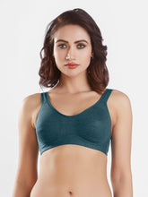 Load image into Gallery viewer, Sonari Non-Padded Wirefree Cotton-Polyester Full-Coverage Everyday Minimizer Bra with Adjustable Straps – MINIMIZER