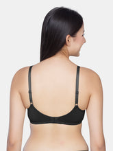 Load image into Gallery viewer, Sonari Non-Padded Wirefree Cotton Medium Coverage Bra with Three-Section Cups – AFREEN