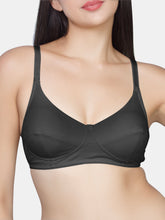 Load image into Gallery viewer, Sonari Non-Padded Wirefree Cotton Medium Coverage Bra with Three-Section Cups – AFREEN