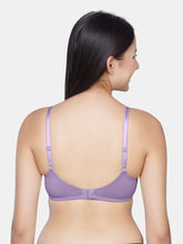 Load image into Gallery viewer, Sonari Non-Padded Wirefree Cotton Medium Coverage Bra with Three-Section Cups – AFREEN