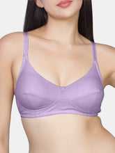 Load image into Gallery viewer, Sonari Non-Padded Wirefree Cotton Medium Coverage Bra with Three-Section Cups – AFREEN