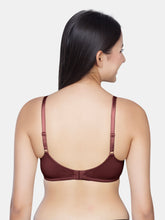 Load image into Gallery viewer, Sonari Non-Padded Wirefree Cotton Medium Coverage Bra with Three-Section Cups – AFREEN
