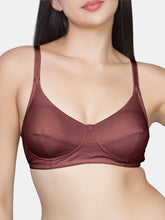 Load image into Gallery viewer, Sonari Non-Padded Wirefree Cotton Medium Coverage Bra with Three-Section Cups – AFREEN
