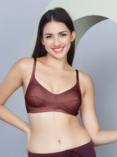 Load image into Gallery viewer, Sonari Non-Padded Wirefree Cotton Medium Coverage Bra with Three-Section Cups – AFREEN