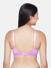 Load image into Gallery viewer, Sonari Non-Padded Wirefree Cotton Medium Coverage Bra with Three-Section Cups – AFREEN