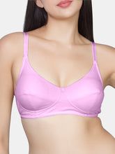Load image into Gallery viewer, Sonari Non-Padded Wirefree Cotton Medium Coverage Bra with Three-Section Cups – AFREEN