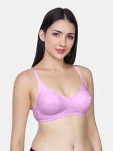 Load image into Gallery viewer, Sonari Non-Padded Wirefree Cotton Medium Coverage Bra with Three-Section Cups – AFREEN
