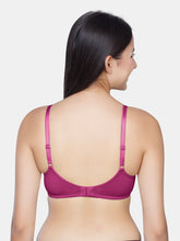 Load image into Gallery viewer, Sonari Non-Padded Wirefree Cotton Medium Coverage Bra with Three-Section Cups – AFREEN