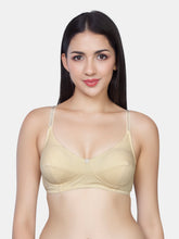 Load image into Gallery viewer, Sonari Non-Padded Wirefree Cotton Medium Coverage Bra with Three-Section Cups – AFREEN