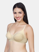 Load image into Gallery viewer, Sonari Non-Padded Wirefree Cotton Medium Coverage Bra with Three-Section Cups – AFREEN