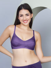 Load image into Gallery viewer, Sonari Non-Padded Wirefree Cotton Medium Coverage Bra with Three-Section Cups – AFREEN