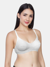 Load image into Gallery viewer, Sonari Non-Padded Wirefree Cotton Medium Coverage Bra with Three-Section Cups – AFREEN