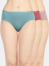 Load image into Gallery viewer, Sonari Mid Rise Full Coverage Cotton Panty with Concealed Waistband – 2231