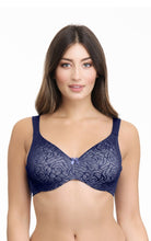 Load image into Gallery viewer, Amante Ultimo Perfect Profile Non-Padded Wired Minimizer Bra - Inky Blue