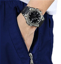 Load image into Gallery viewer, Romano nx Cotton Casual Cargo Track Pant for Men- Lower with Multi-Pockets & Side Zipper Pockets Navy Blue