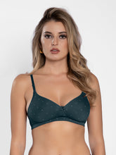 Load image into Gallery viewer, Sonari Lightly Padded Wirefree Polyester Medium Coverage Bra with Detachable Straps – SMT011