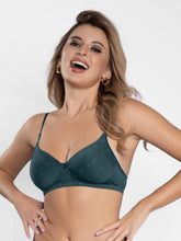 Load image into Gallery viewer, Sonari Lightly Padded Wirefree Polyester Medium Coverage Bra with Detachable Straps – SMT011
