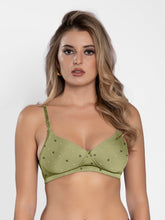 Load image into Gallery viewer, Sonari Lightly Padded Wirefree Polyester Medium Coverage Bra with Detachable Straps – SMT011