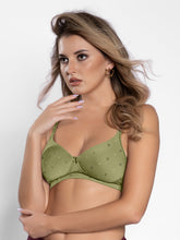 Load image into Gallery viewer, Sonari Lightly Padded Wirefree Polyester Medium Coverage Bra with Detachable Straps – SMT011